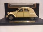 Citroen 2CV EEND 1952 creme beige Maisto metal 1:18 KRD, Hobby en Vrije tijd, Modelauto's | 1:18, Ophalen of Verzenden, Zo goed als nieuw