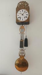 TE KOOP ANTIEKE FRANSE COMTOISE KLOK   (harp slinger), Antiek en Kunst, Ophalen