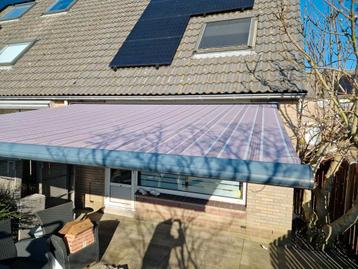 Knikarm terrasscherm 4.70m x 3.50m uitval AB beschikbaar voor biedingen