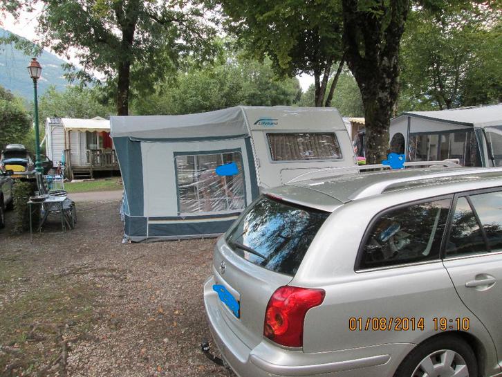 Voortent Laguna van Dorema, Caravans en Kamperen, Kampeeraccessoires, Gebruikt, Ophalen