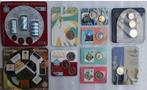 Verschillende Mini-kits & Coincards San Marino 2006 t/m 2019, Postzegels en Munten, Munten | Europa | Euromunten, Setje, San Marino