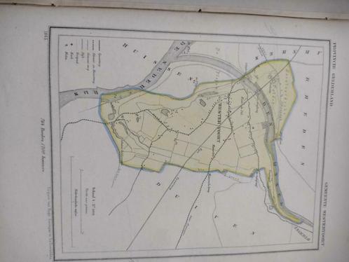 193 / Westervoort / Den Ham/ Hamerden Litho 1867 Kuyper GLD, Antiek en Kunst, Kunst | Litho's en Zeefdrukken, Ophalen of Verzenden