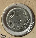5 lira Turkije 1981, Postzegels en Munten, Ophalen of Verzenden, Losse munt