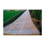 POLYESTER GOLFPLAAT 76/18 OP ROL van 30mtr WATERAFLOOP 125CM, Overige materialen, Ophalen, Staal, Kweekkas