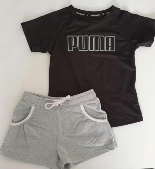 Sport / gym setje PUMA, meisjes, maat 116, Kinderen en Baby's, Kinderkleding | Maat 116, Zo goed als nieuw, Meisje, Sport- of Zwemkleding