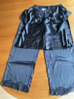 Prachtige zijden pyama, Kleding | Dames, Ophalen of Verzenden, Grijs, Nachtkleding