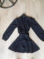 Jurk kniel89cm Most Wanted XS zwart+zilvestipje 1xGedragen, Zwart, Nieuw, Ophalen of Verzenden, Knielengte