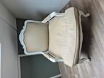Elegante Franse fauteuil in Louis XV-stijl, Huis en Inrichting, Ophalen, Gebruikt, Bruin, Eén