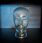 Glazen 70s Hoofd - Koptelefoonhouder/Decoratie, Huis en Inrichting, Woonaccessoires | Overige, Ophalen of Verzenden, Zo goed als nieuw