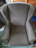 2 Antraciet Oorfauteuils - Goede Staat!, Huis en Inrichting, Fauteuils, Ophalen, Klassiek, 75 tot 100 cm, Zo goed als nieuw