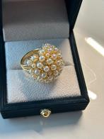Parel ring, Nieuw, Ophalen of Verzenden, 17 tot 18, Dame