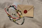Ketting van Fijne Natuurlijke Koraal, Ophalen of Verzenden, Zo goed als nieuw, Rood, Zilver