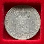 VERSCHILLENDE JAREN 1 gulden Willem III, Postzegels en Munten, Munten | Nederland, Ophalen, 1 gulden, Koning Willem III, Zilver