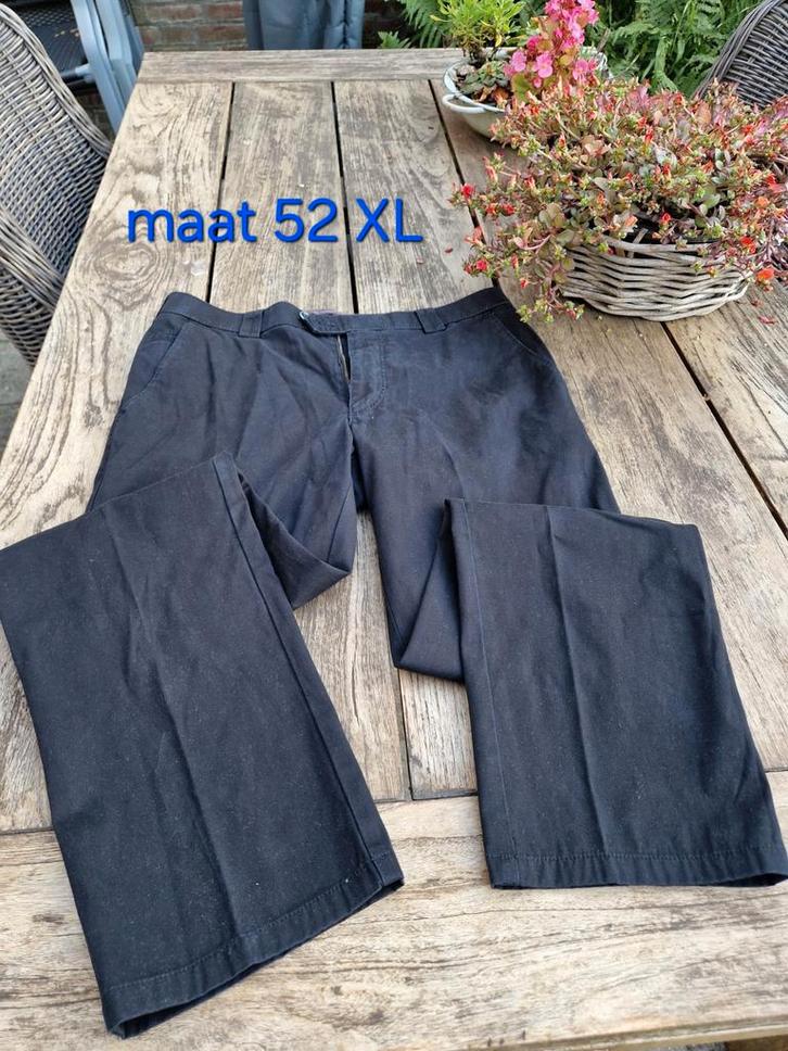 Pantalon Merk Meyer maat 52 XL  heren broek, Kleding | Heren, Broeken en Pantalons, Zo goed als nieuw, Maat 52/54 (L), Blauw, Ophalen of Verzenden