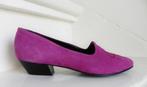 1907 VINTAGE fuchsia ongedragen sexy pumps 38 39, Nieuw, Ophalen of Verzenden, Roze, Pumps