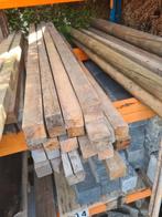 25 hardhouten balk ca 4,5x4,5x150cm € 120,-, Ophalen, Zo goed als nieuw, 250 cm of meer, Balken