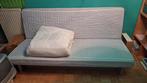 IKEA slaapbank met 2 hoesen (wit en blauw), Huis en Inrichting, Slaapkamer | Slaapbanken, Ophalen, Gebruikt, Tweepersoons, 140 cm