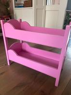 Houten poppenbed stapelbed, Ophalen, Gebruikt, Babypop
