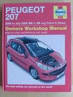 Haynes Peugeot 207, Ophalen