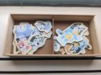 Unieke Bluey houten puzzel met opbergdoos, 2 tot 4 jaar, 10 tot 50 stukjes, Ophalen of Verzenden, Zo goed als nieuw