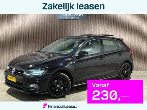 Volkswagen Polo 1.0 TSI R-Line 2019 DSG PANO LED VIRTUAL CRU, Auto's, Volkswagen, Bedrijf, Lease, Financial lease, Polo, ABS, Adaptive Cruise Control