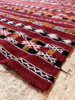 Kelim handgeweven Marokkaanse berber kleed 243/130, 200 cm of meer, 100 tot 150 cm, Rechthoekig, Ophalen of Verzenden