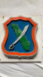 KNIL Medan Bataljon 1946-1948, Ophalen of Verzenden, Landmacht, Nederland, Embleem of Badge