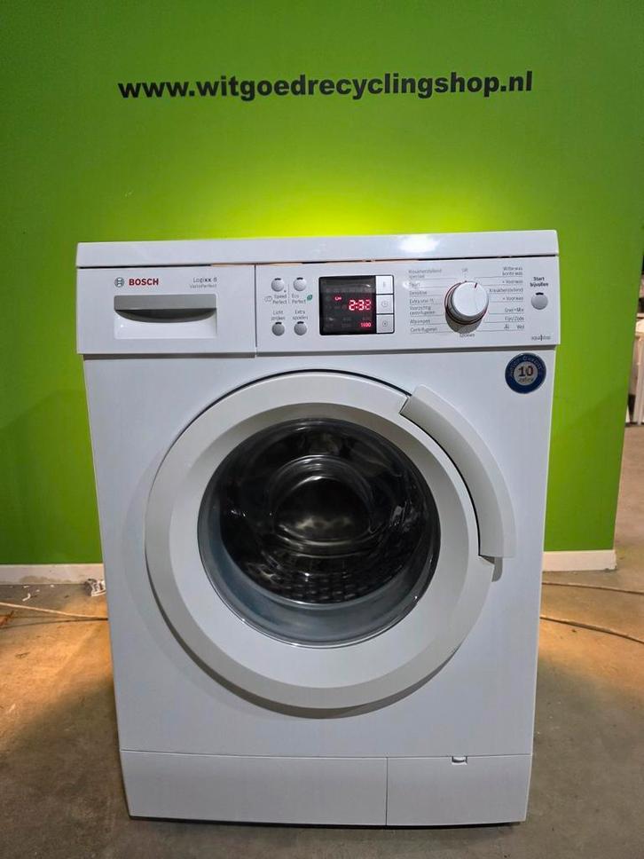 BOSCH LogiXX 8 VarioPerfect 1400rpm 8kg, Witgoed en Apparatuur, Wasmachines, Refurbished, Voorlader, 8 tot 10 kg, Minder dan 85 cm