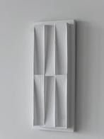 Minimalistisch wit kunstwerk ZERO-stijl wandpaneel | Reliëf, Antiek en Kunst, Ophalen