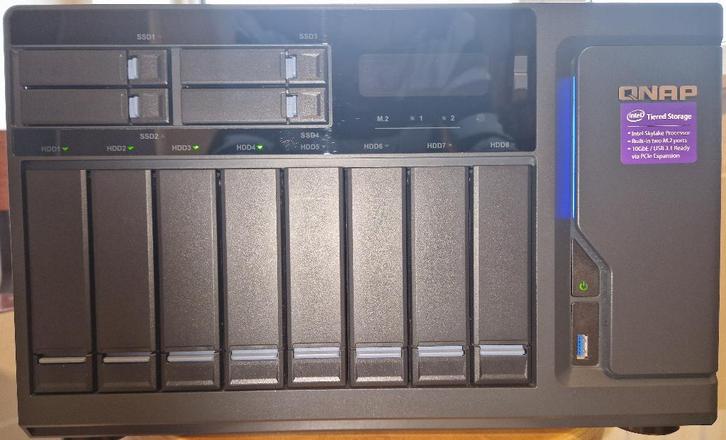 QNAP TVS-1282, Computers en Software, NAS, Gebruikt, Ophalen