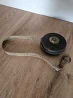Vintage Lederen Meetlint / rolmaat, Antiek en Kunst, Antiek | Gereedschap en Instrumenten, Ophalen of Verzenden