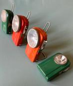 Wonder zaklampen retro oranje en groen, Ophalen of Verzenden, Gebruikt, Batterij