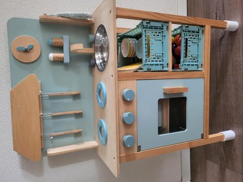 little dutch speelkeuken met accessoires, Kinderen en Baby's, Speelgoed | Houten speelgoed, Gebruikt, Meubelstuk of Keukentje