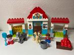 Duplo 10868 Ponystal, Ophalen of Verzenden, Zo goed als nieuw, Complete set, Duplo