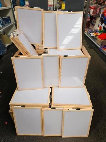 Partij Houten Whiteboards – 40 x 30 cm – Scherpe Prijs beschikbaar voor biedingen