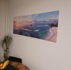 Strand panorama canvas schilderij, Ophalen of Verzenden