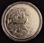1 oz Lunar Dragon Modern Masters Zilver Munt 2024, Ophalen of Verzenden, Zilver