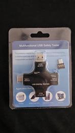 USB Tester – Digital Voltmeter and Ammeter, Doe-het-zelf en Verbouw, Meetapparatuur, Ophalen of Verzenden, Nieuw, Multimeter