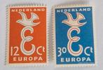 Nederland 1958 - nvph 713-714 - Europa – Letter E en duif, Postzegels en Munten, Postzegels | Nederland, Verzenden, Na 1940