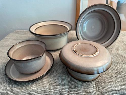 Vintage servies Potterie De Driehoek – model Blaricum, Antiek en Kunst, Antiek | Keramiek en Aardewerk, Ophalen of Verzenden