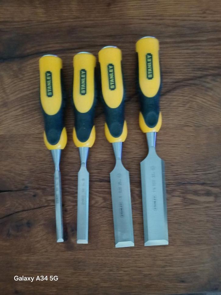 Stanley Steekbeitel Set  splinternieuw, Doe-het-zelf en Verbouw, Gereedschap | Handgereedschap, Nieuw, Ophalen of Verzenden