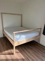 Gjora ikea bed hout, Huis en Inrichting, Tweepersoons, Ophalen of Verzenden, 200 cm, 160 cm