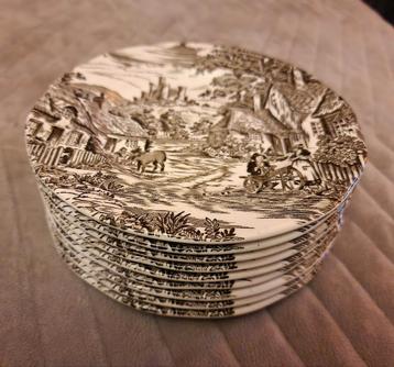 9 stuks Enoch Wedgwood schotels - In nieuwstaat  beschikbaar voor biedingen