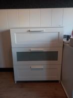 Brimnes Ikea ladekast, Huis en Inrichting, Ophalen, Gebruikt, 50 tot 100 cm, 3 of 4 laden