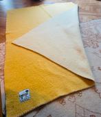 Vintage wollen deken Comtessal – geel – 200 x 140 cm, Ophalen of Verzenden, Gebruikt