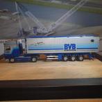 Daf Bas van Buuren, Hobby en Vrije tijd, Modelauto's | 1:50, Verzenden, Zo goed als nieuw, Bus of Vrachtwagen, Tekno