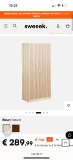 Sweeek Kledingkast Hout, Huis en Inrichting, Kasten | Kledingkasten, Ophalen, Nieuw, 50 tot 100 cm, 150 tot 200 cm