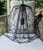 zwart metalen hanglamp, Huis en Inrichting, Ophalen, Zo goed als nieuw, Metaal, Minder dan 50 cm