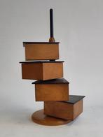 Vintage houten naaidoos Pastoe design Cees Braakman opberger, Gebruikt, ., Ophalen of Verzenden, .
