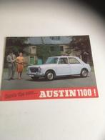 Autofolder/Brochure     Austin   1100      1965, Ophalen of Verzenden, Zo goed als nieuw